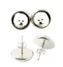 Bichon Frise, Gelockter Bichon, Tenneriffahündchen - Ohrringe in einer Schachtel, Ihr Foto, handgefertigter Schmuck, Eigenmarke von Art-Dog.