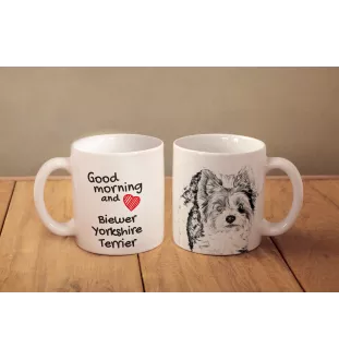 Biewer Terrier, Biewer Yorkshire Terrier - Tasse mit Hund, Tasse mit Bild, personalisiertes Geschenk der Marke Art-Dog