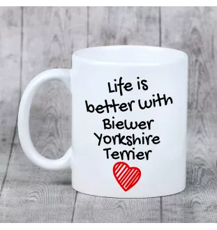 Biewer Terrier, Biewer Yorkshire Terrier - Tasse mit Hund, Tasse mit Bild, personalisiertes Geschenk der Marke Art-Dog