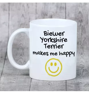 Biewer Yorkshire Terrier - cup with a dog, cheerful cup for a dog lover, personalized gift from the Art-Dog brand
