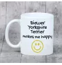 Biewer Yorkshire terrier - tasse avec chien, une tasse joyeuse pour les amoureux des chiens, un cadeau personnalisé de la marque Art-Dog