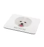 Bichon a poil frise, Bichon Frise, Bichon Tenerife - tapis de souris géométrique avec photo et inscription Art-Dog