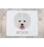 Bichon Frise podkładka geometryczny Art-Dog