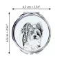 Biewer Yorkshire Terrier lusterko ze zdjęciem psa Art-Dog