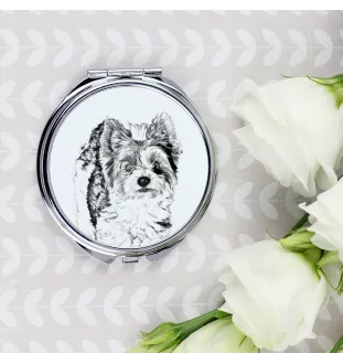 Biewer Yorkshire Terrier lusterko ze zdjęciem psa Art-Dog