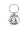 Black and Tan Coonhound I - keychain with a dog, keychain with a print, personalized pendant from the Art-Dog brand