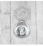 Chien noir et feu pour la chasse au raton laveur I - porte-clés avec chien, porte-clés imprimé, breloque personnalisée de la marque Art-Dog