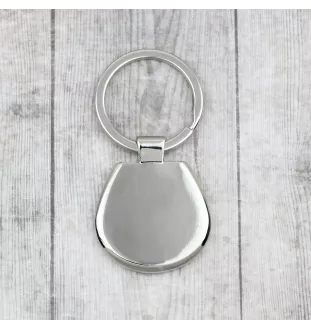 Chien noir et feu pour la chasse au raton laveur I - porte-clés avec chien, porte-clés imprimé, breloque personnalisée de la marque Art-Dog