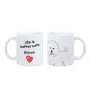 Bichon Frise, Bichon Tenerife, Bichon a poil frise - cup with a dog, cup with a photo, personalized gift from the Art-Dog brand