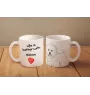 Bichon Frise, Gelockter Bichon, Tenneriffahündchen - Tasse mit Hund, Tasse mit Bild, personalisiertes Geschenk der Marke Art-Dog