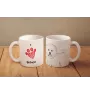 Bichon Frise, Gelockter Bichon, Tenneriffahündchen - Tasse mit Hund, entzückende Tasse mit Grafik, Geschenk mit Ihrem Foto von der Marke Art-Dog