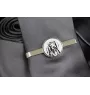 Black and Tan Coonhound - tie clip with a dog, personalized tie clip, a unique gift for a man from the Art-Dog brand