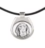 Black and Tan Coonhound I - dog necklace, personalized pendant with a photo, unique necklace for women and men by Art-Dog brand