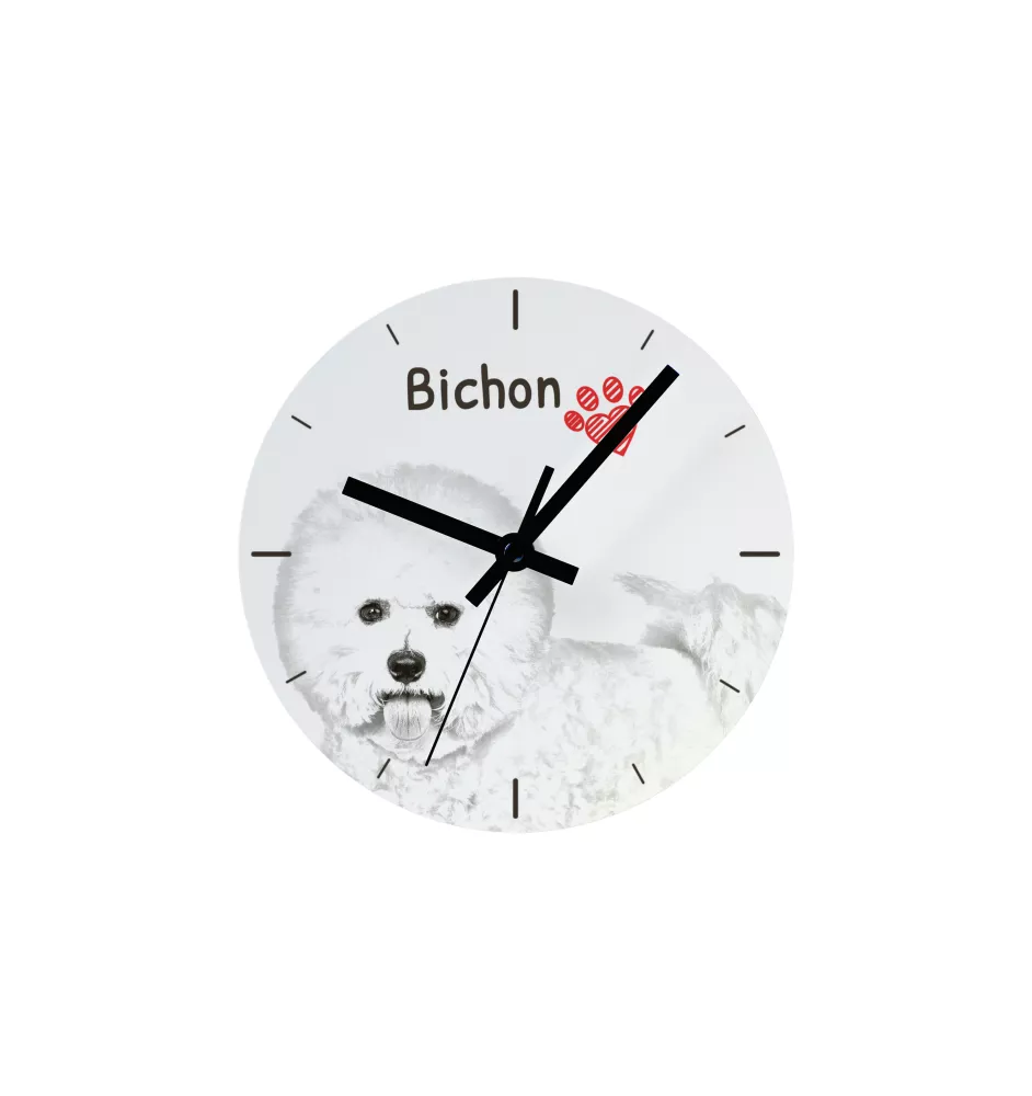 Black and tan coonhound zegar ze zdjęciem psa Art-Dog