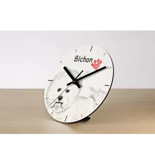 Black and tan coonhound zegar ze zdjęciem psa Art-Dog