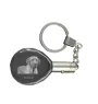 Chien noir et feu pour la chasse au raton laveur - pendentif avec une photo de chien, porte-clés en cristal dans une boîte cadeau, un cadeau unique par Art-Dog