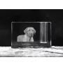 Black and tan coonhound penholder kryształowy z psem Art-Dog