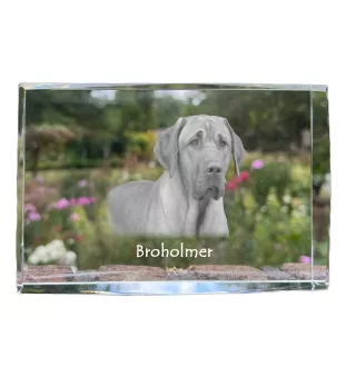 Black and tan coonhound kryształ z psem Art-Dog