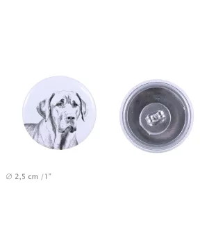 Black and Tan Coonhound - unique dog earrings, your pet on a keychain, Art-Dog's own brand