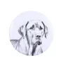 Black and Tan Coonhound - magnet with a dog's pupil, exceptionally light, strong magnet, handmade product by the Art-Dog brand