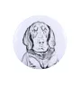 Schwarz-Lohfarbener Waschbärenhund, Black and Tan Coonhound I - Damen Schmuck mit dem Bild eines Hundes, handgefertigtes Produkt, Möglichkeit, Ihr eigenes Foto hinzuzufügen, Marke Art-Dog