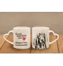 Chien noir et feu pour la chasse au raton laveur - tasse avec chien, une tasse adorable avec une anse en forme de cœur, un cadeau universel de la marque Art-Dog