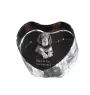 Black and Tan Coonhound I - a photo of a dog in crystal, crystal heart, unique photo frame from the Art-Dog brand