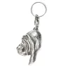 Bloodhound, St. Hubert Hound, Sleuth-hound - Silver-plated pendant with a dog in a decorative box, handbag decoration, backpack pendant by Art-Dog brand