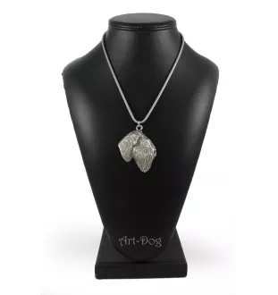 Black Russian Terrier, Chornyi Terrier - Dog necklace, unique jewellery for the dog fan, unique adder pendant by Art-Dog brand