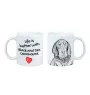 Chien noir et feu pour la chasse au raton laveur I - tasse avec chien, tasse avec photo, cadeau personnalisé de la marque Art-Dog