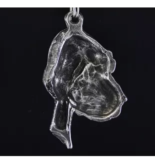 Bloodhound, St. Hubert Hound, Sleuth-hound - Dog necklace, unique jewellery for the dog fan, unique adder pendant by Art-Dog brand