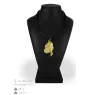 Chien de Saint Hubert, Bloodhound - Collier de chien dans une boîte cadeau, pendentif plaqué or pour les fans de chiens, bijoux remarquables par Art-Dog