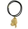 Bluthund, Bloodhound, Chien de St Hubert - Hundehalsband, vergoldeter Anhänger für Hundefans, einzigartiger Schmuck der Marke Art-Dog