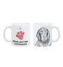 Black and Tan Coonhound I - cup with a dog, cute cup with graphics, a gift with your photo from the Art-Dog brand