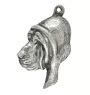 Bloodhound, St. Hubert Hound, Sleuth-hound - Dog necklace in gift box, silver-plated locket for dog fan, striking pendant by Art-Dog brand