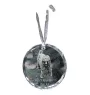 Terrier noir russe - boule de Noël en cristal avec une photo, photo de chien dans le cristal, décoration personnalisée pour sapin de Noël de la marque Art-Dog