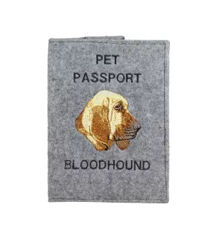 Bloodhound etui na paszport Art-Dog