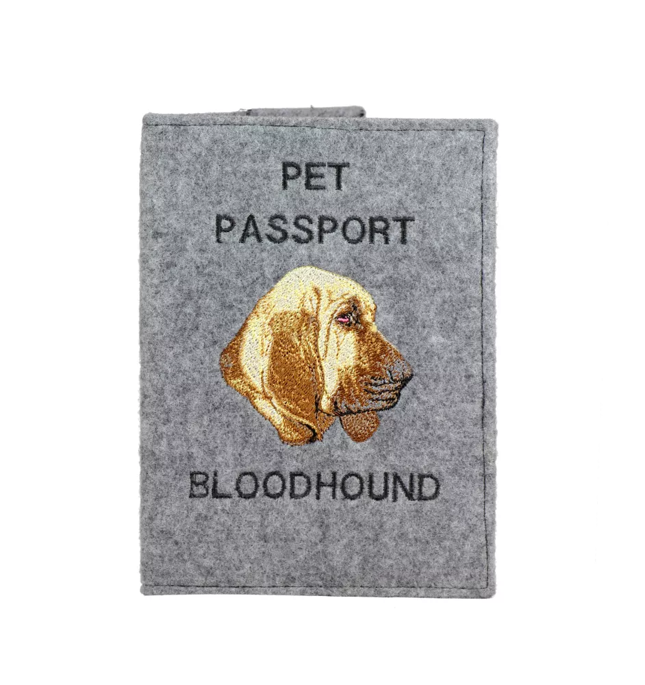 Bloodhound etui na paszport Art-Dog