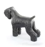 Russischer Schwarzer Terrier, Russkiy Tchiorny Terrier - Lebensgroße Hundestatue, Figur im Maßstab 1:1, Statue für den Garten von Art-Dog