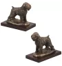 Russischer Schwarzer Terrier, Russkiy Tchiorny Terrier - Hundestatue, Figur für Büro, Trophäe für Hundeausstellung von Art-Dog brand