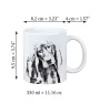 Schwarz-Lohfarbener Waschbärenhund, Black and Tan Coonhound - Tasse mit Hund, fröhliche Tasse für Hundeliebhaber, personalisiertes Geschenk der Marke Art-Dog