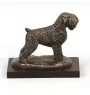 Terrier noir russe - statue de chien, figurine pour bureau, trophée pour exposition canine par la marque Art-Dog