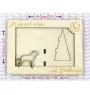 Bloodhound, St. Hubert Hound, Sleuth-hound - Photo frame, engraved wooden frame, a lovely gadget for the dog lover by Art-Dog