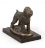 Russischer Schwarzer Terrier, Russkiy Tchiorny Terrier - Hundestatue, Figur für Büro, Trophäe für Hundeausstellung von Art-Dog brand