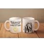Black and Tan Coonhound - cup with a dog, cheerful cup for a dog lover, personalized gift from the Art-Dog brand