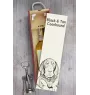 Black and Tan Coonhound I - wine box with a dog, alcohol box with graphics, personalized gift box from the Art-Dog brand
