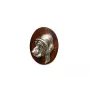 Bloodhound broszka clipring drewniany Art-Dog