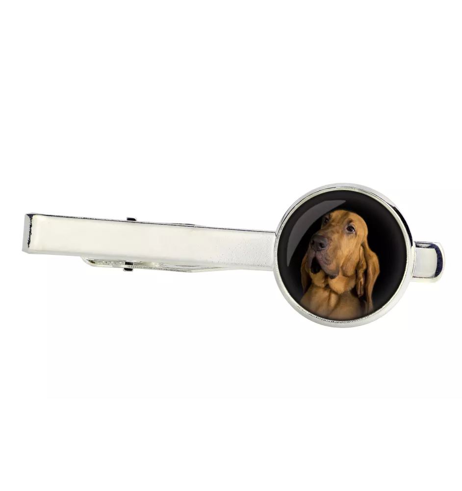 Bluthund, Bloodhound, Chien de St Hubert - Krawattennadel, Schmuck, Schmuckstück für das Abendkleid der Marke Art-Dog