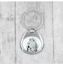 Bloodhound, St. Hubert Hound, Sleuth-hound - keychain with a dog, keychain with a print, personalized pendant from the Art-Dog brand