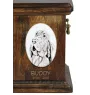Bloodhound, St. Hubert Hound, Sleuth-hound - commemorative plaque with a photo of a dog, tombstone with a print, personalized oval plaque from the Art-Dog brand